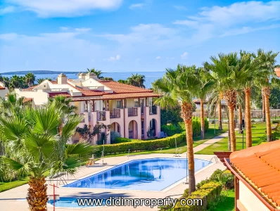 Sea View 3+1 Adonis Corner Duplex Apartment for Sale in Apollonium Houses