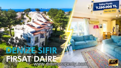 2+1 Upper Floor Corner Apartment for Sale in Apollonium Complex