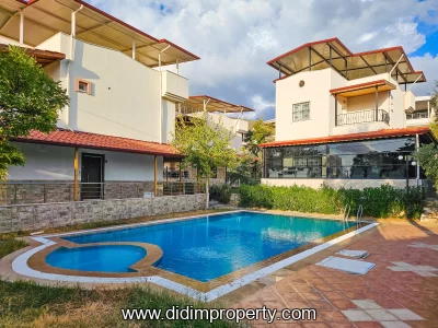 3+1 Fully Detached Villa with Pool for Sale in Akbük, Didim