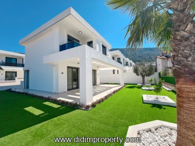 Brand New Detached Villa Project 350 Metres from the Sea in Didim Akbük