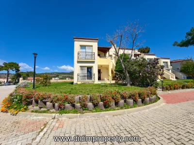 2+1 Apartment with Spacious Garden for Sale in Apollonium Complex with Swim
