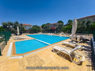 Affordable Semi-Detached Villa with Pool for Sale in Didim Akbük Center