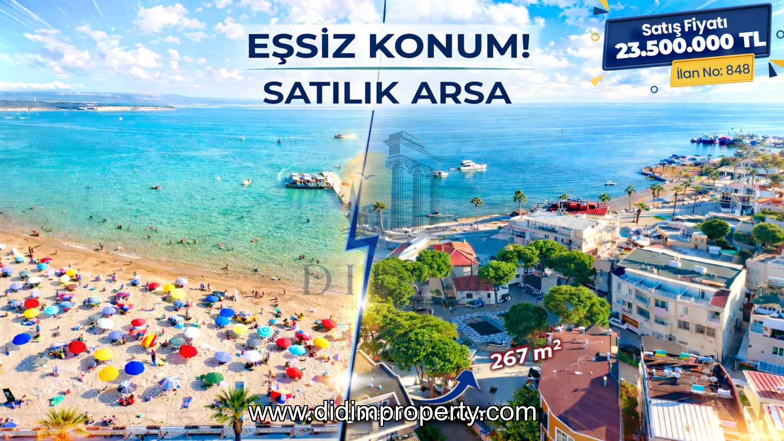 land for rent in Didim, Türkiye