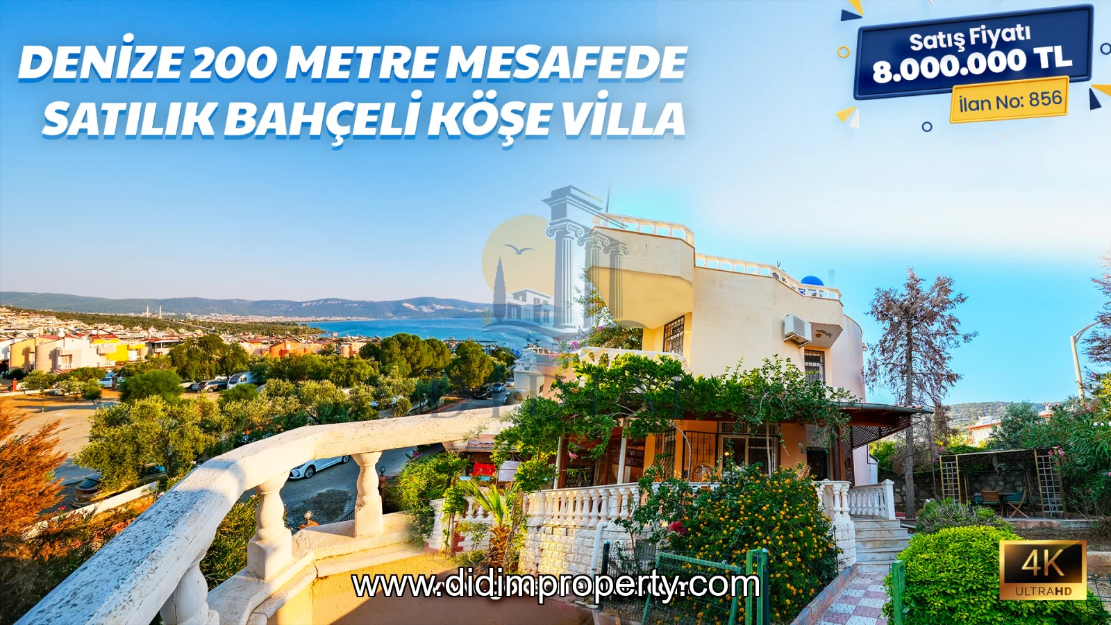 3 bedroom villa for sale in Akbük, Didim