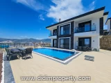 Luxury Villa with Private Pool and Full Sea View for Sale in Didim Akbük