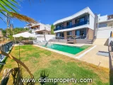 Full Sea View Detached Pool Luxury Villa for Sale in Didim Akbük