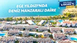 Sea View Apartment for Sale in Ege Yıldızı Site, Didim Akbük