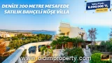 3+1 Semi-Detached Villa for Sale 200 Metres from the Sea in Didim Akbük