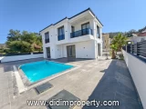 Brand New Detached Villa with Private Pool for Sale in Didim Akbük